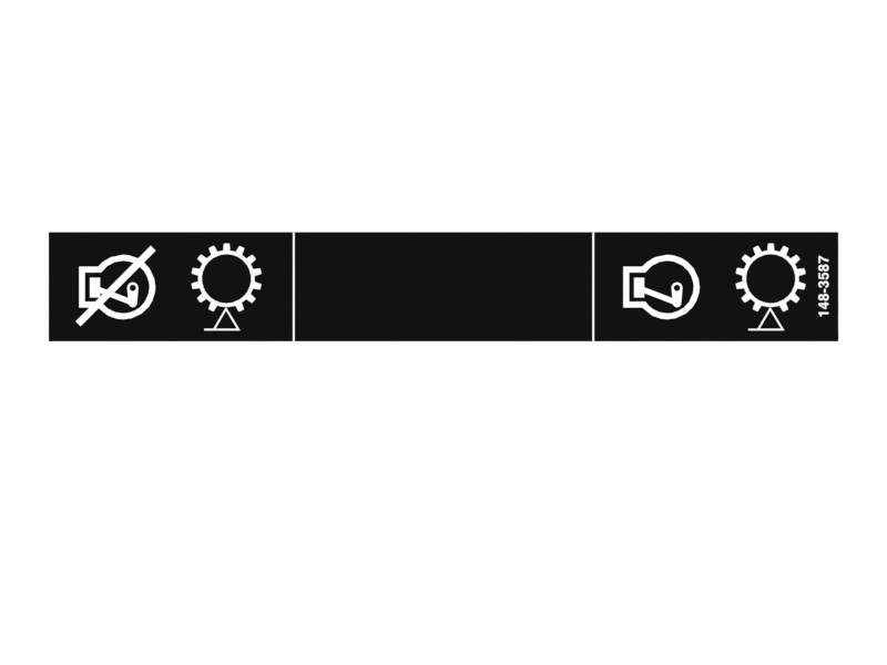148-3587 Transmission Oil Level Identification Film - image 3