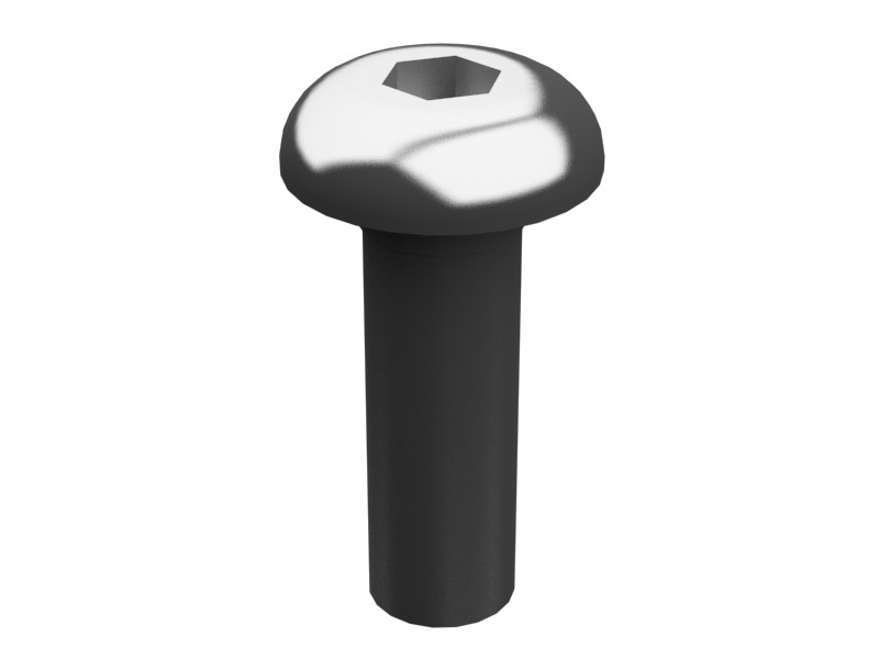 150-1293 12 mm Long Pan Head Hex Drive Screw