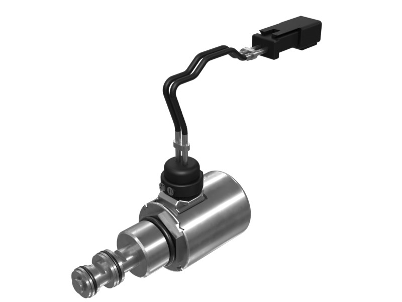 152-8385 114.30 mm Long Steel Solenoid Valve