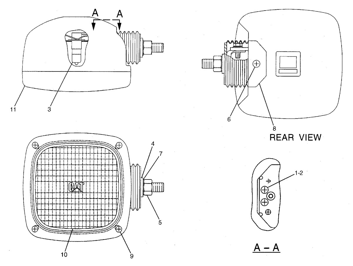 153-2522 24V Floodlight