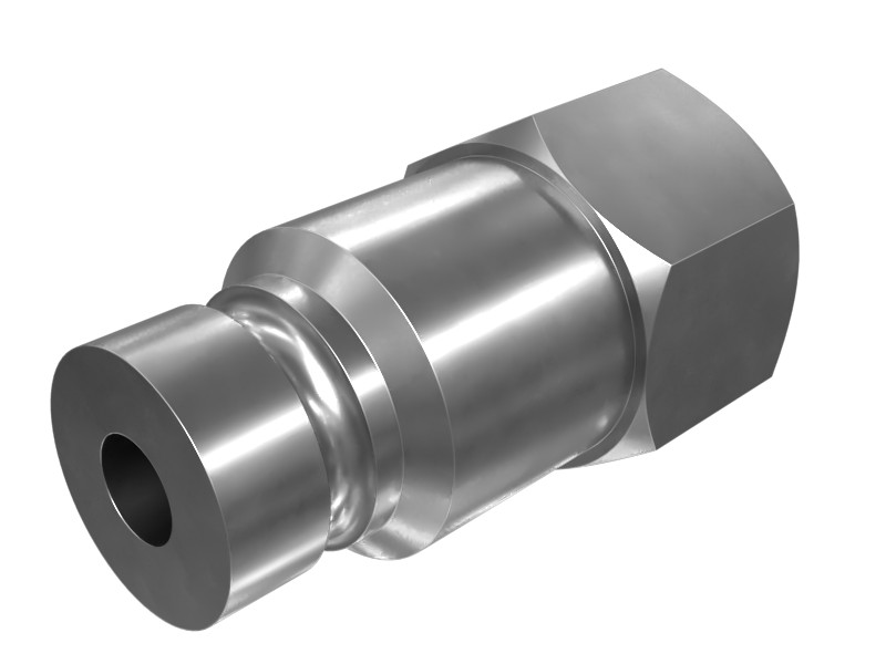 153-2995 7/8-14 Thread Quick Disconnect Male Threaded Coupling
