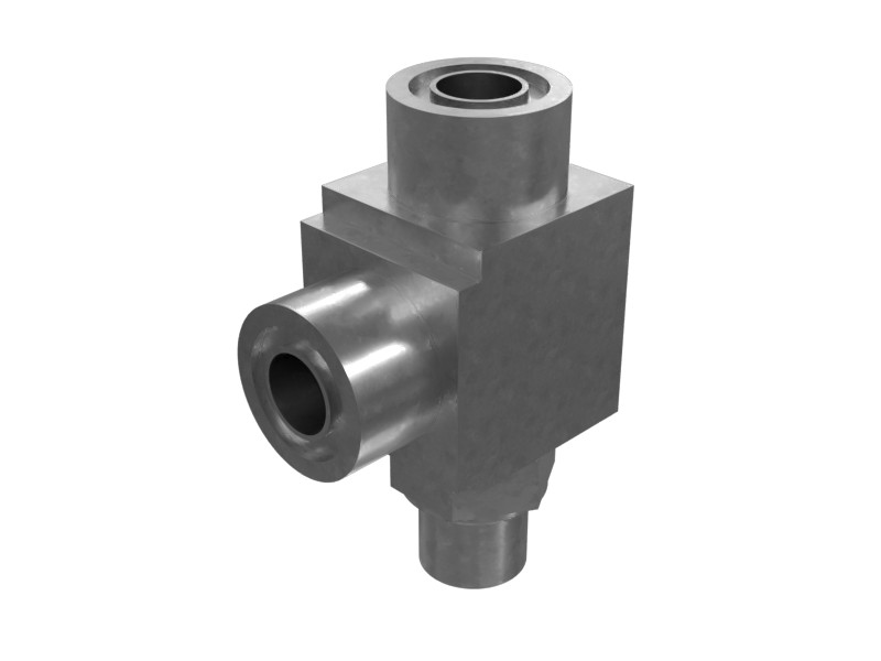 153-6270 9/16-18 Tee Adapter
