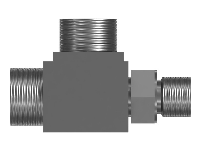 153-6270 9/16-18 Tee Adapter - image 3