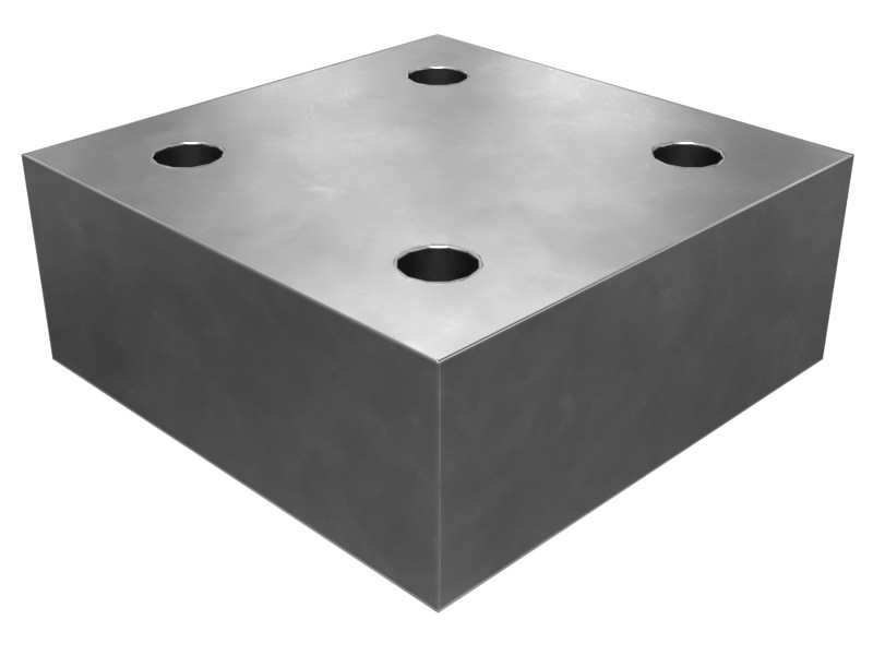 157-3612 40 mm Thick Position Sensor Mounting Block