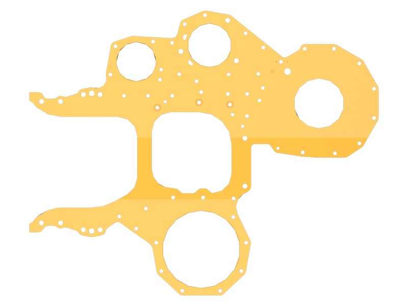 158-8881 Front Housing Front Plate - image 3