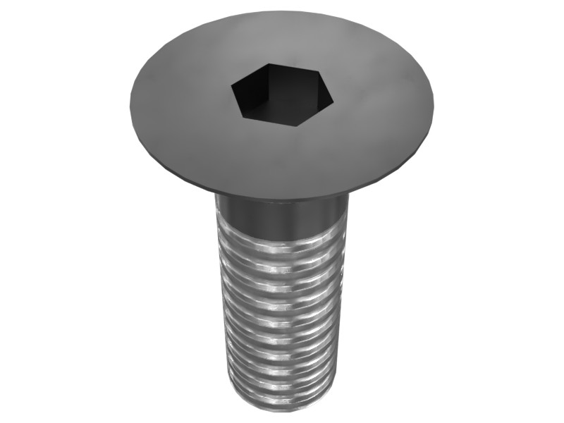 159-2953 50 mm Long Flat Head Screw