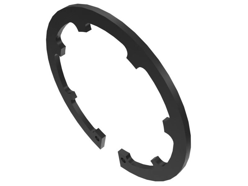 159-9854 2.5 mm Thick Internal Retaining Ring