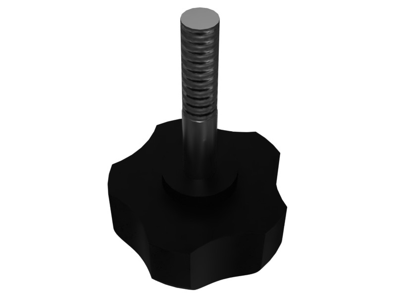 161-3117 Armrest Adjustment Manual Knob