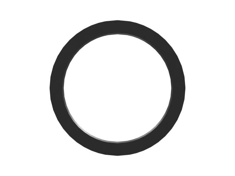 161-7146 59.47 mm ID Rubber Piston Seal - image 2