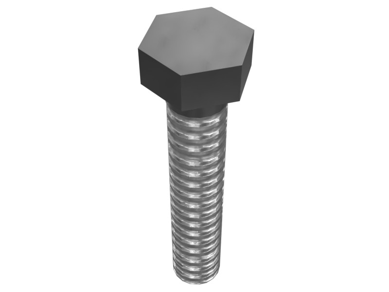 162-8284 M12 x 1.75 Self-Locking Hex Head Bolt