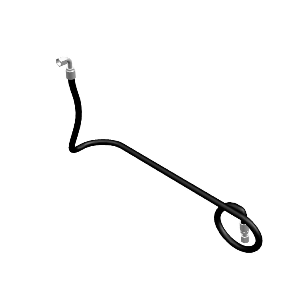 163-2622 12.70 mm ID Fixed Coupling Coolant Hose - image 3