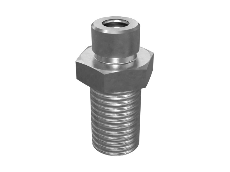 163-9964 7/8-14 X 1-14 Hex Plug Straight Adapter