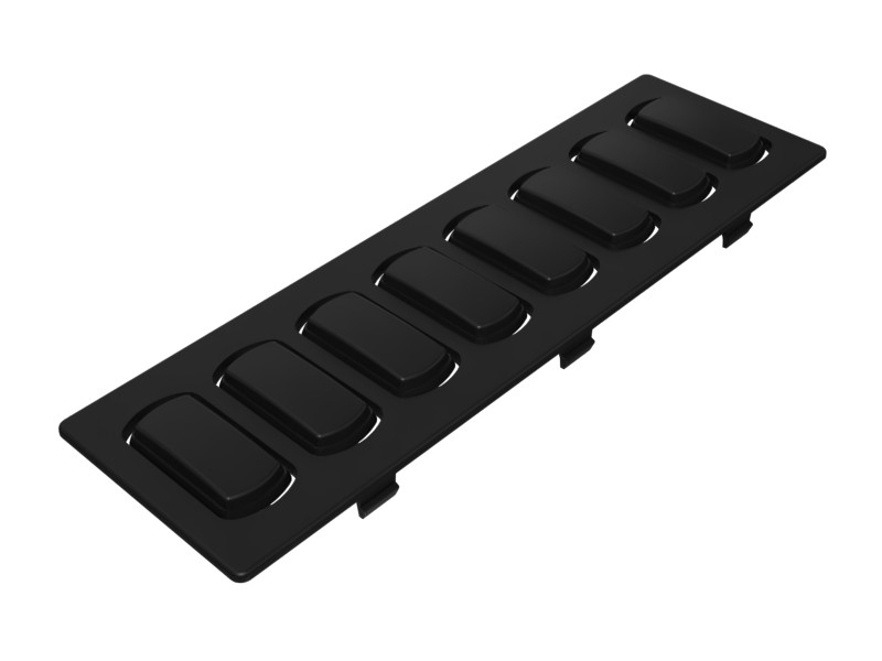 164-0655 185.5 mm Long Cab Switch Panel