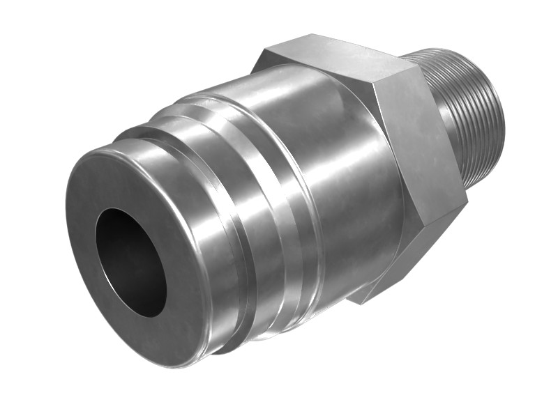 165-2138 36.70 mm Long Straight Brass Adapter