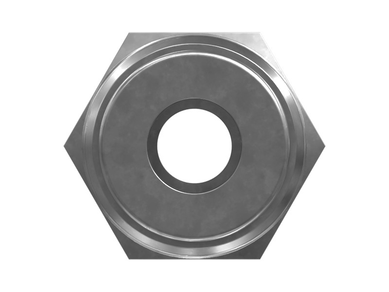 165-2138 36.70 mm Long Straight Brass Adapter - image 4