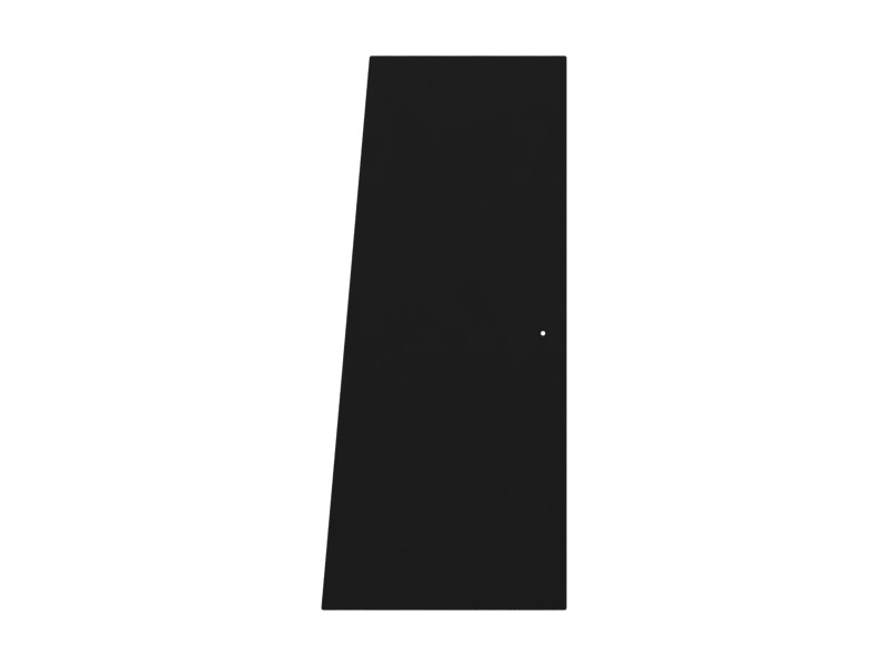165-5728 5 mm Thick Heat-Treated Side Cab Door Safety Glass - image 2