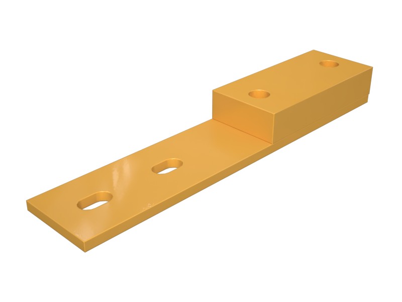 167-0027 Front Tire Skirt Mounting Plate