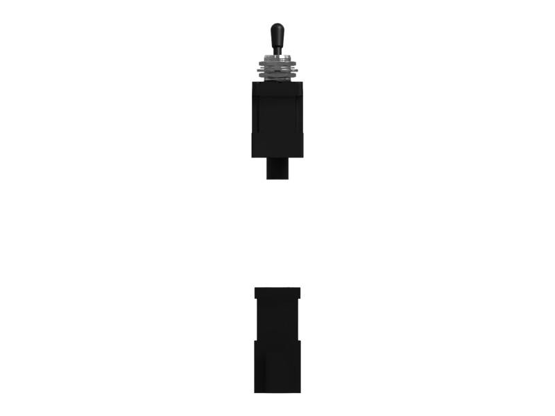 170-2512 Double Pole Double Throw 28 Volt Toggle Switch - image 4