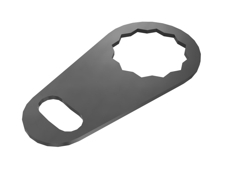 170-3447 2 mm Thick Two-Bolt Mounting Base