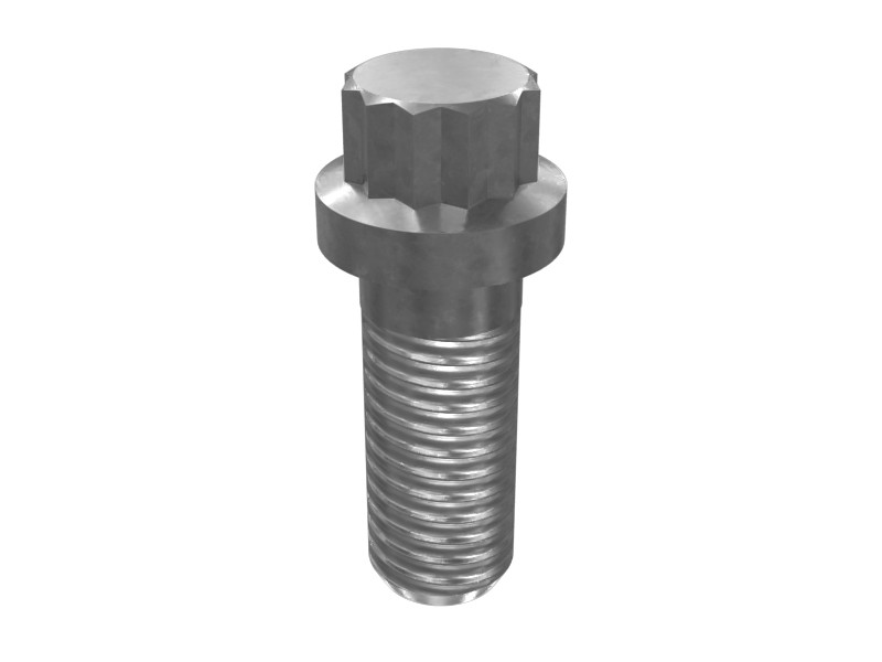 171-2438 M12X1.75 Thread 12-Point Head Bolt