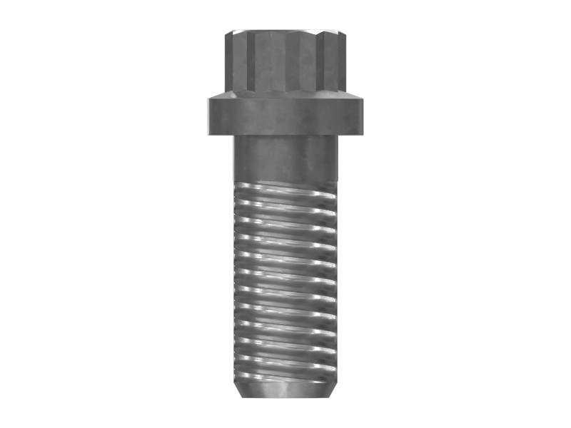 171-2438 M12X1.75 Thread 12-Point Head Bolt - image 2