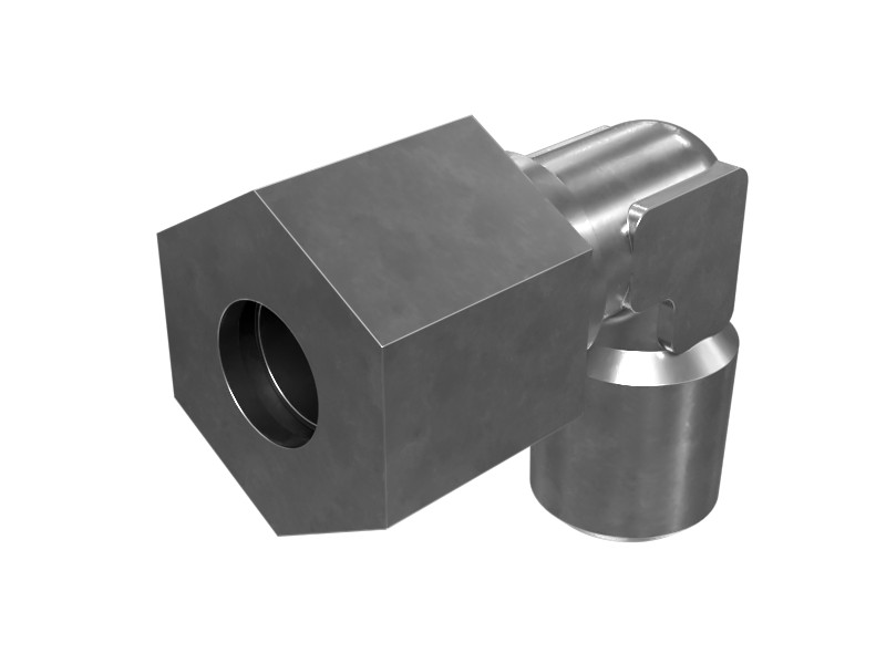177-3464 1/8-28 Bspt 90 Degree Elbow Lubrication Adapter