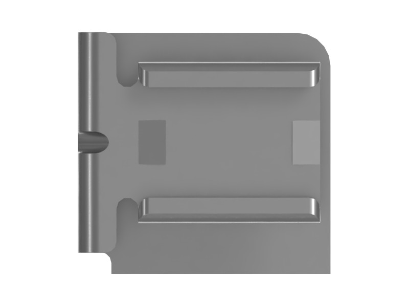 183-1051 22 mm Wide Surface Mount Wire Clip - image 3