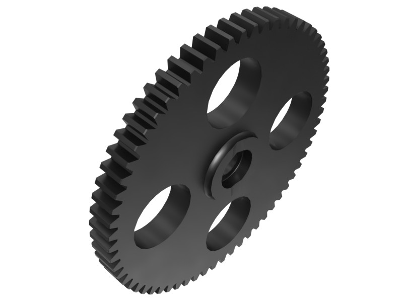 184-9902 6-Blade Eccentric Weight Housing Puller Fan