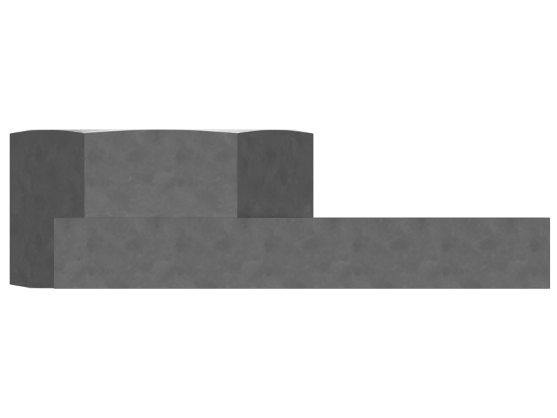 186-5564 M20 Track Guide Support Nut - image 2