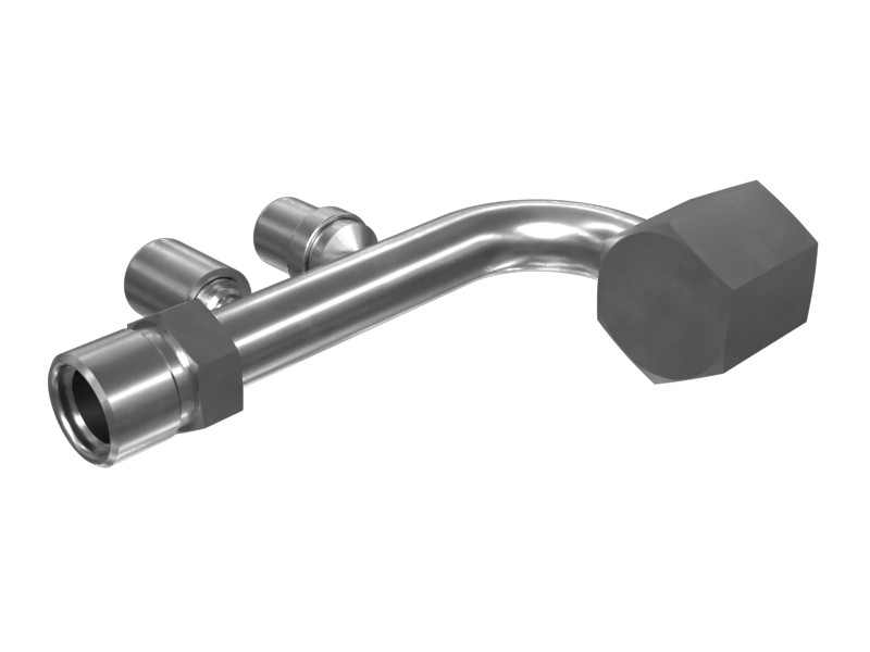 187-8661 7/8-14 UN-2A Thread Air Conditioning Hose Fitting