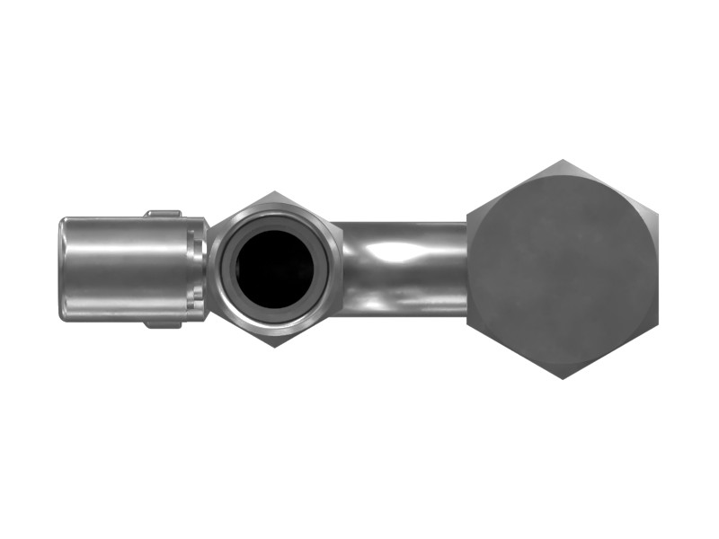 187-8661 7/8-14 UN-2A Thread Air Conditioning Hose Fitting - image 4