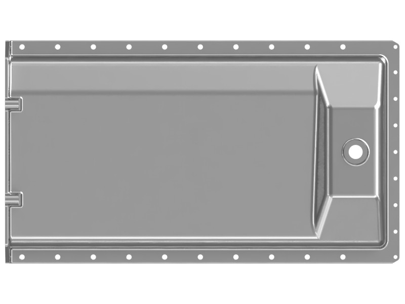 188-4701 Engine Rear Sump Oil Pan - image 3