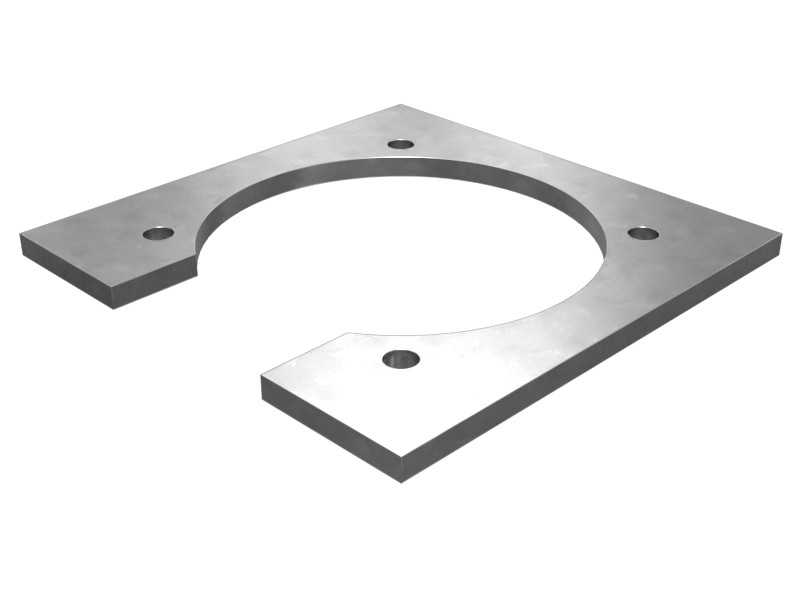 189-2512 2 mm Thick Four-Bolt Mounting Base