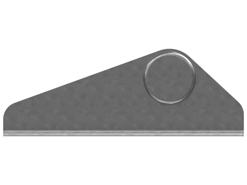 189-2694 2 mm Thick Mounting Bracket - image 2