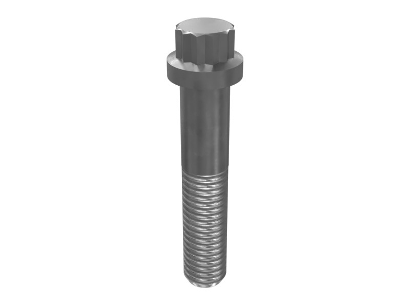 189-6123 M12X1.75 Thread 12-Point Head Bolt
