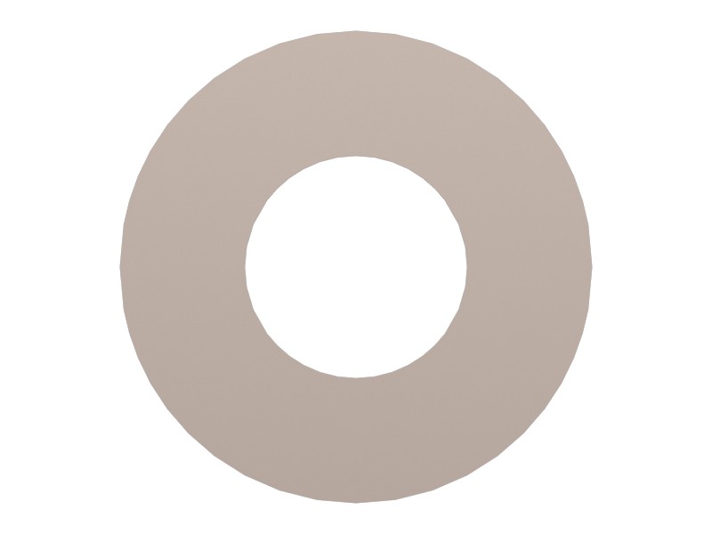 195-8355 1 mm Thick Fuel Line Gasket - image 2