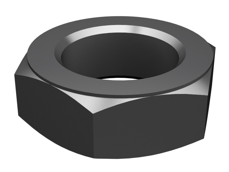 196-5070 9/16"-18 Hex Lock Nut