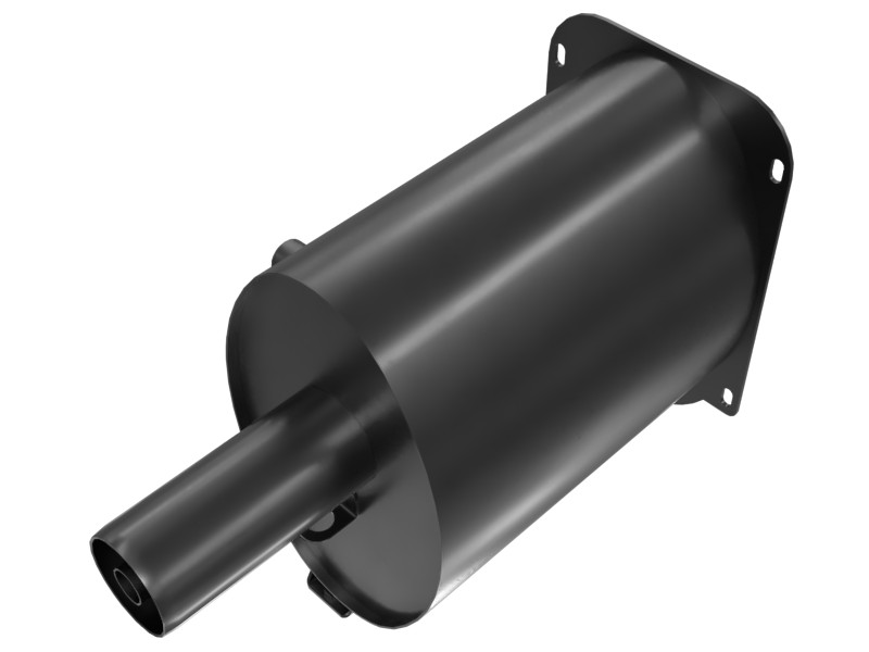 199-3003 89.5 mm Diameter Exhaust Pipe Muffler