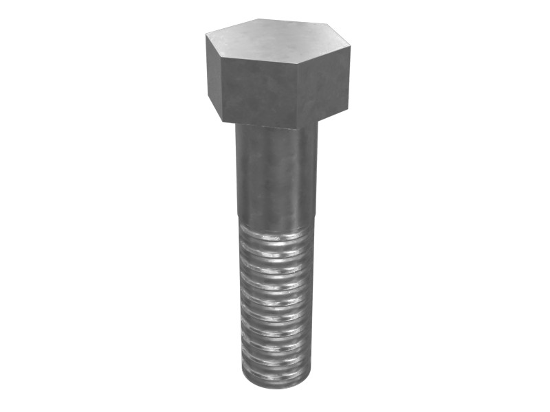 1A-1460 1/2"-13 x 2" Hex Head Bolt