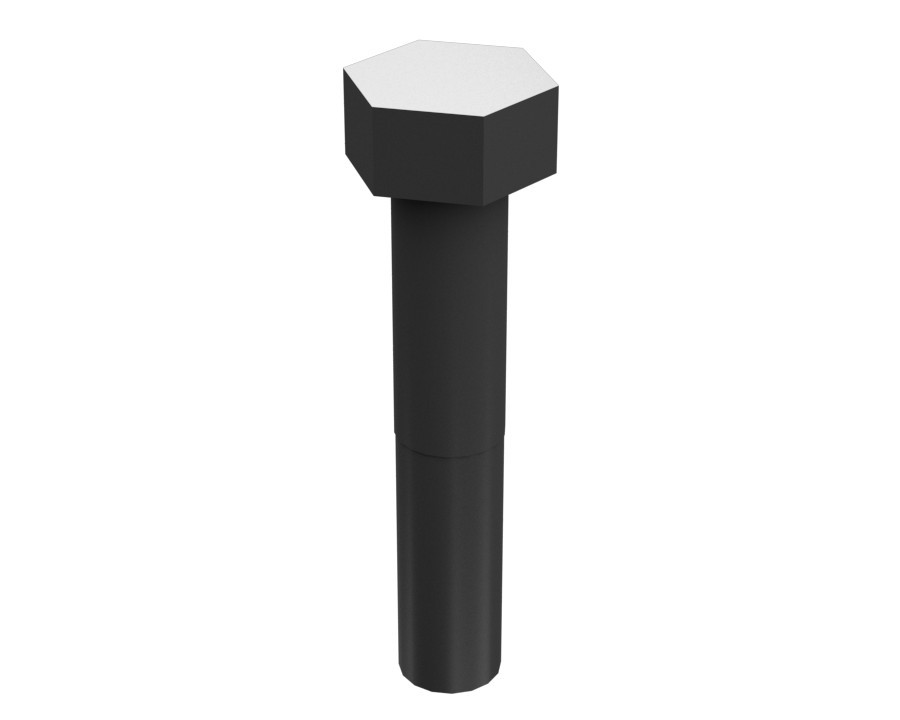 1D-4707 7/16-14 Thread Hex Head Bolt