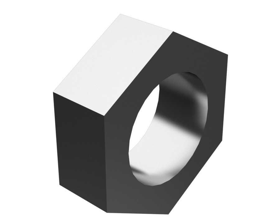 1D-5119 3/4"-10 Hex Lock Nut