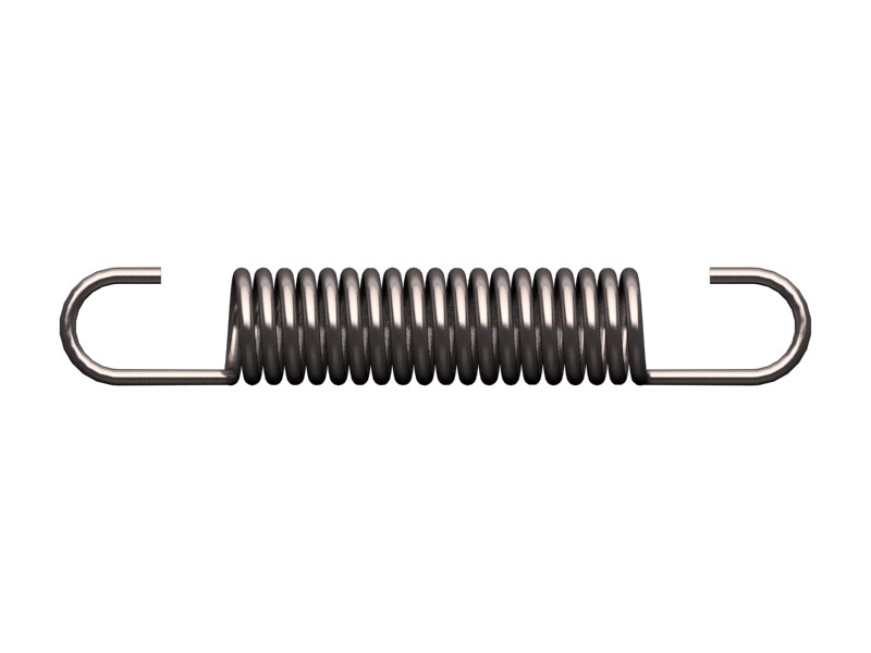 1H-2348 7.93 mm Wire Diameter Hook Extension Spring - image 2