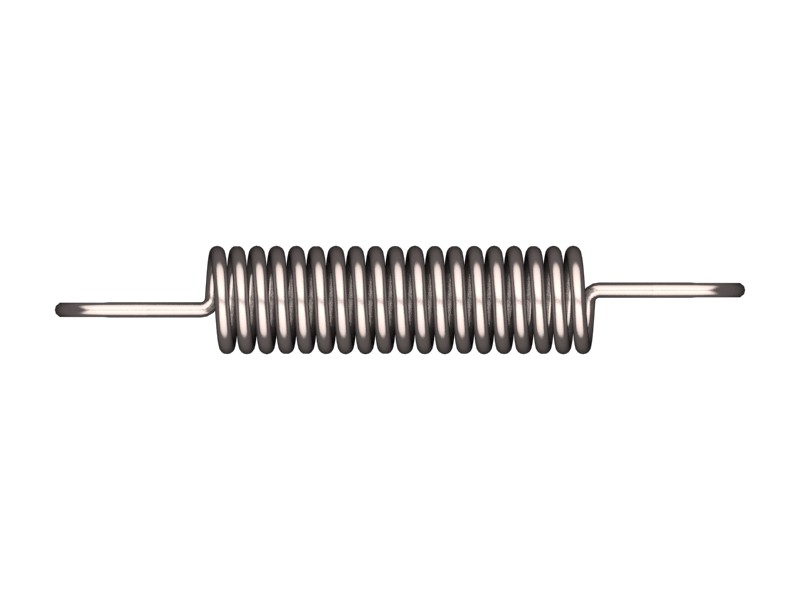 1H-2348 7.93 mm Wire Diameter Hook Extension Spring - image 3