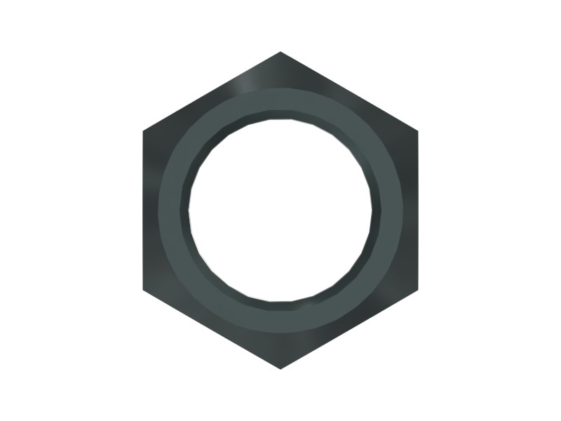 1K-6872 0.5" Hex Lock Nut - image 3