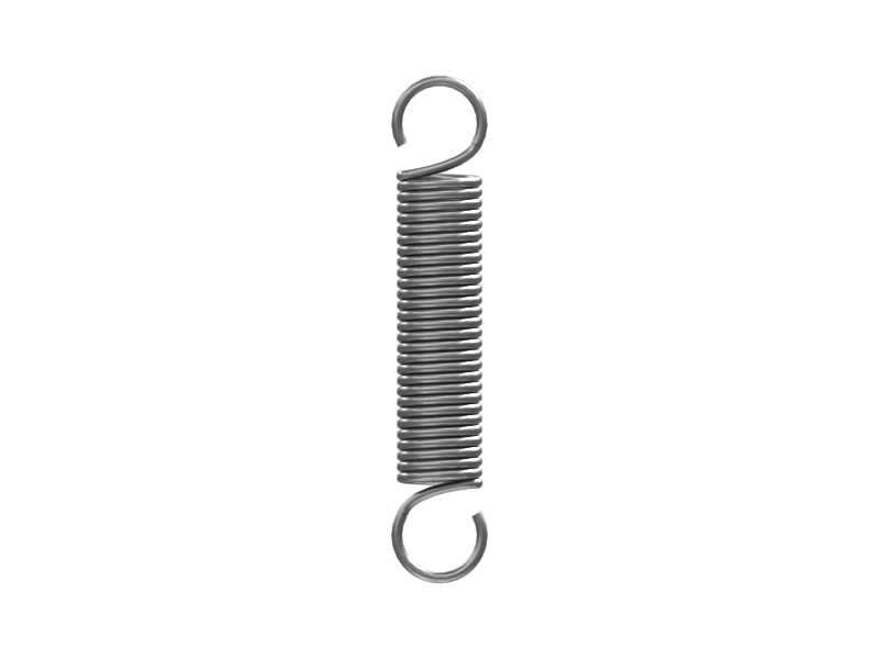 1M-0437 3/4" OD Mechanical Hook Extension Spring - image 2
