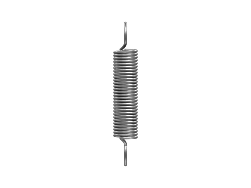 1M-0437 3/4" OD Mechanical Hook Extension Spring - image 4