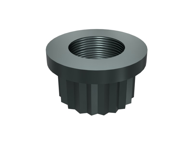 1N-3411 7/16"-20 12-Point Nut