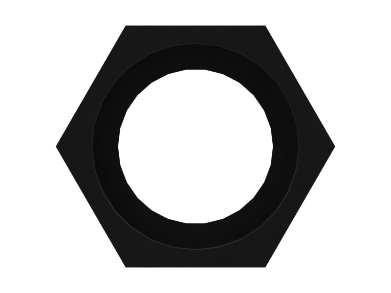 1P-1441 17.54 mm Flared Connecting Tube Nut - image 4