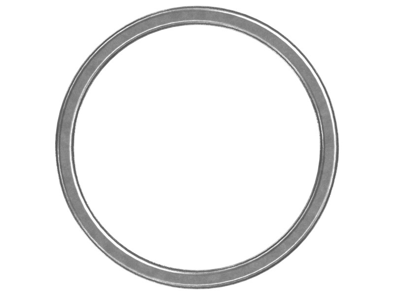 1P-3705 44.70 mm Rubber Rectangular Seal - image 3