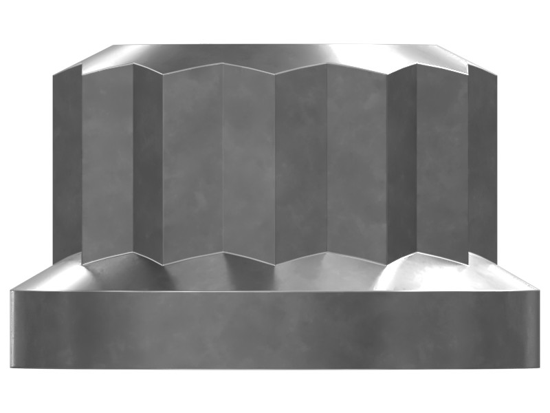 1S-1770 3/8"-24 12-Point Nut - image 2